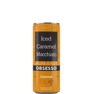 Obsesso iced coffee caramel macchiato 250 ml x 12 pc