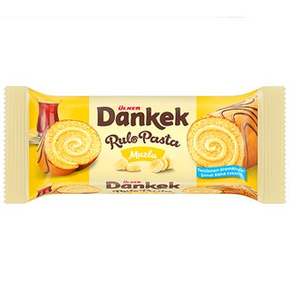Ulker Dankek Banana Swiss Roll 235g x 8