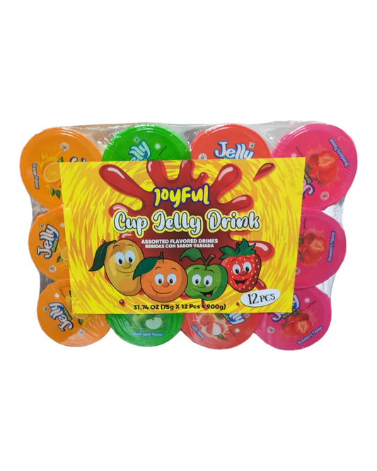 Joyful Cup Jelly Drink Assorted flavored Drinks X 12