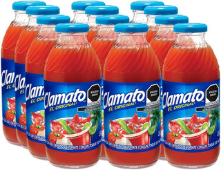 Clamato El Original vidirio 473 ML X 12