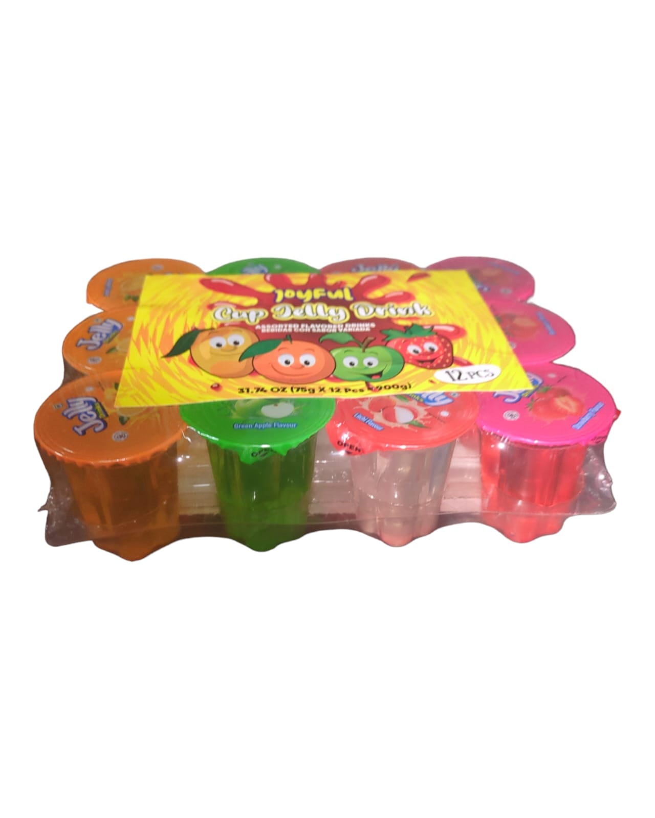 Joyful Cup Jelly Drink Assorted flavored Drinks X 12