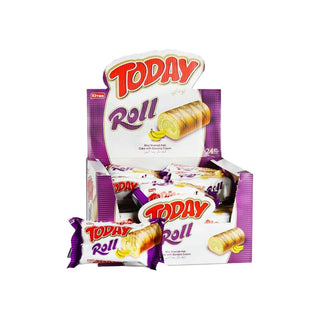 Elvan Today Roll Cake Banana 80 gram X 12 pcs X 6 boxes