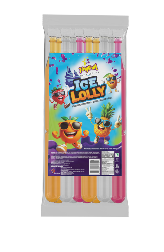 Joyful Ice Loly assorted 10 tubes X 12