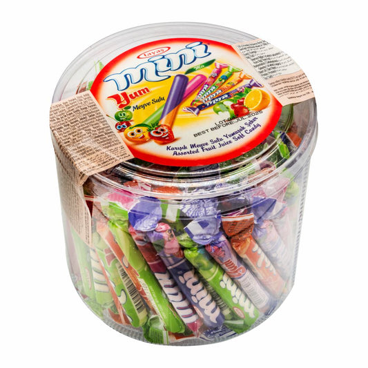 Miniyum Chewy stick candy Assorted PVC 804 gram X 8