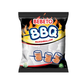 Bebeto Marshmellow white BBQ 275 Gram X 24