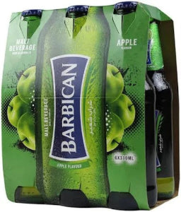 Barbican malt drink Apple flavor 330 ML X 6PK X 4