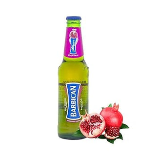 Barbican malt drink pomegranate flavor 330 Ml 6PK X 4