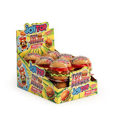 Joytop Toy Burger Pressed Candy with Toy - 10g *12 X 6