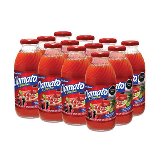 Clamato Cubano vidirio  473 ML X 12