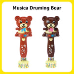 Joyful Drumming Musical Bear