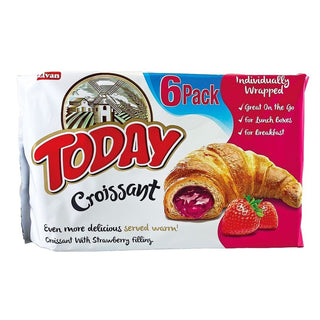 Elvan Today Croissant Strawberry 6pk X 12