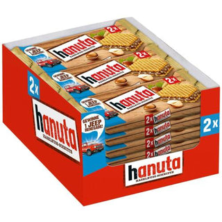 ferrero hanuta hazelnut wafer 44gX 18