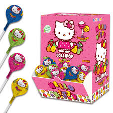 Hello Kitty Lollipop 16 gram X 100 pcs