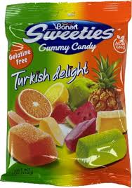 Turkish delight gummy X 12 units