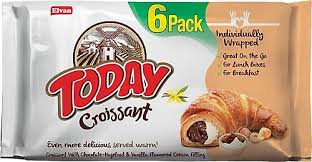 Elvan Today croissant vanilla cho 6 pk X 12