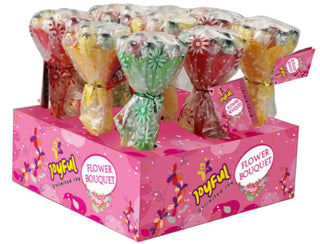 Joyful Flower bouquet lollipop 120 gram X 27