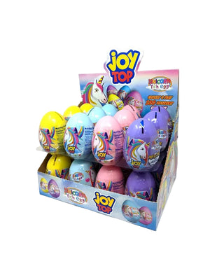 Joy top Unicorn Surprise egg candy X 24