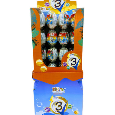 Omega 3 display eggs