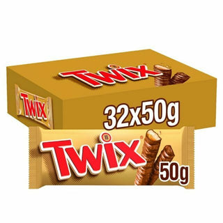 Twix chocolate finger bar 50 gram X 32