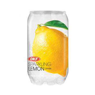 OKF sparkling water lemon 350 ML X 24