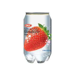 OKF sparkling water strawberry 350 ML X 24