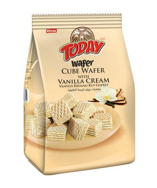 Elvan Today Cube wafer Vanilla 200 gram X 12