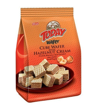 Elvan Today Cube wafer Hazelnut 200 gram X 12