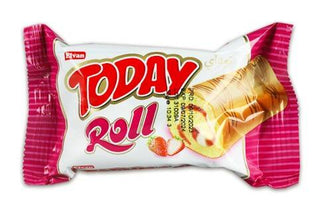 Today roll cake strawberry 80 Gr