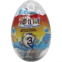 TOTTI TOY OMEGA 3 ADDITIVES CT EGG 48 Units *20 GR
